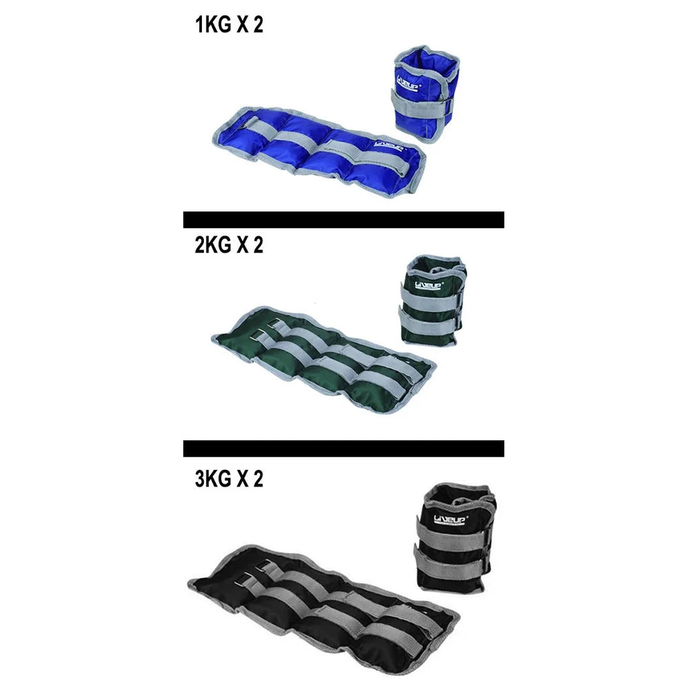 Liveup Wrist & Ankle Weight 1KG Pair LS3011 | Liveup Body Weight | Body Weight