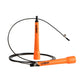Liveup Steel Wire With Plastic Handle Orange/Black- LS3122 | Liveup Skipping Jump Rope | Skipping Jump Rope