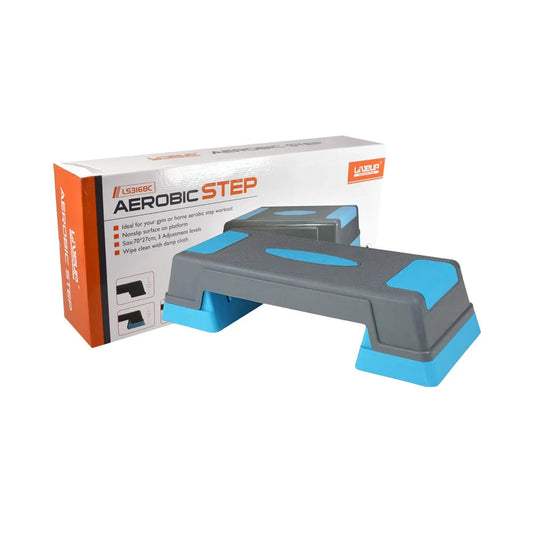 Liveup Aerobic Stepper 3 Level Height Adjustable LS3168C | Liveup Stepper | Stepper