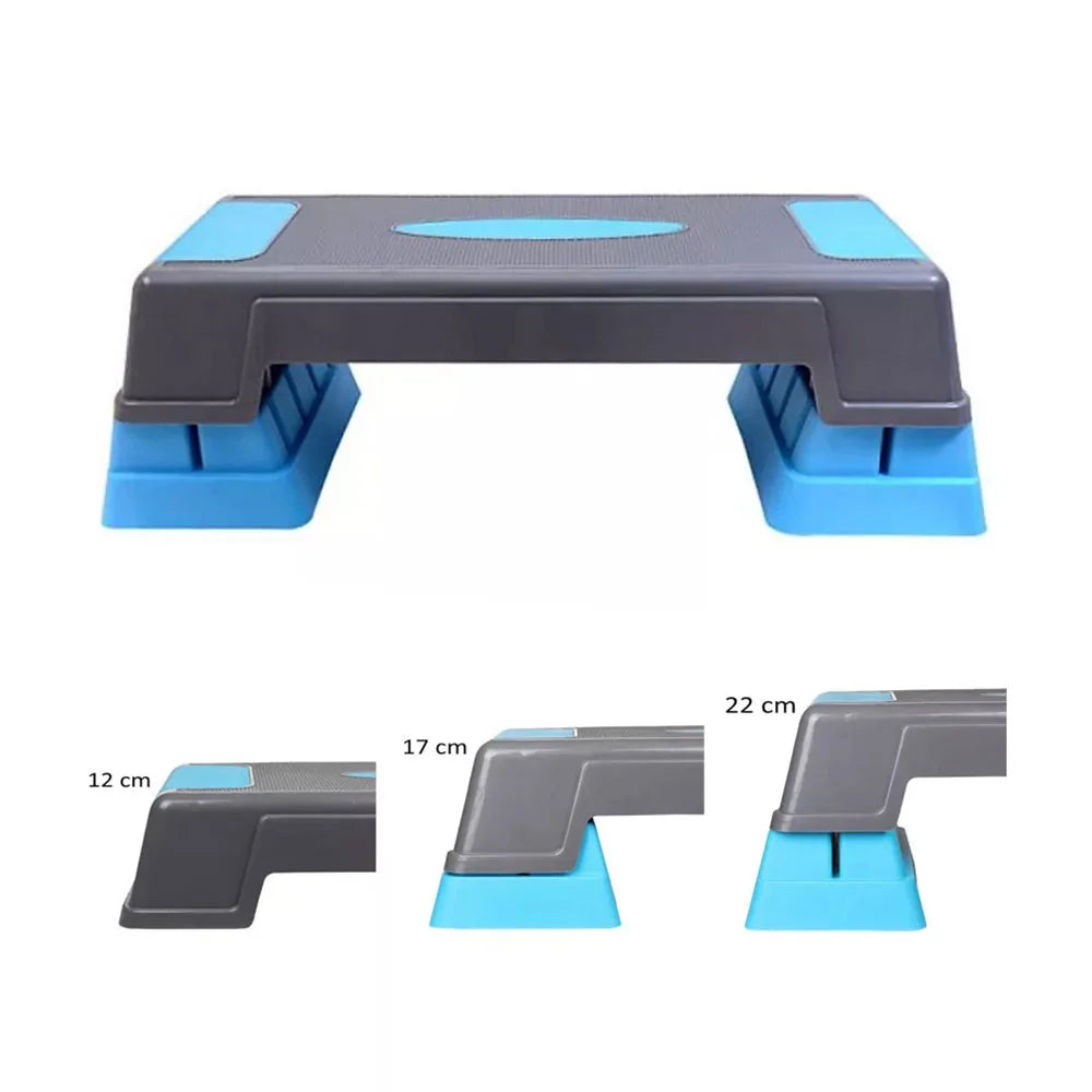 Liveup Aerobic Stepper 3 Level Height Adjustable LS3168C | Liveup Stepper | Stepper