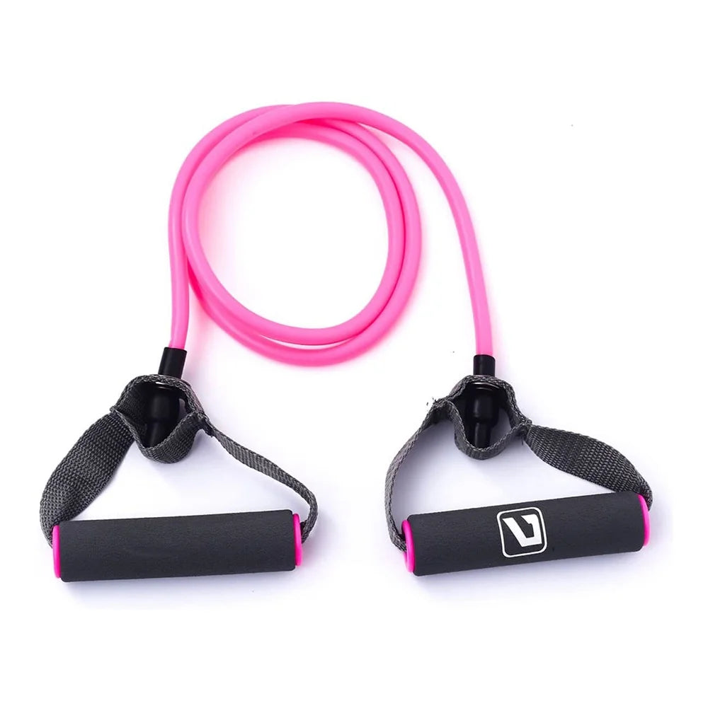 Liveup Resistance Tube Band Pink Light LS3201 | Liveup Toning Tube | Toning Tube