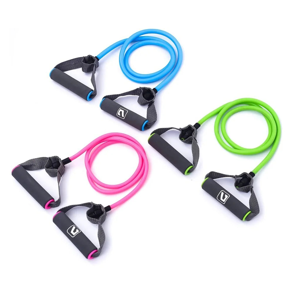 Liveup Resistance Tube Band Pink Light LS3201 | Liveup Toning Tube | Toning Tube