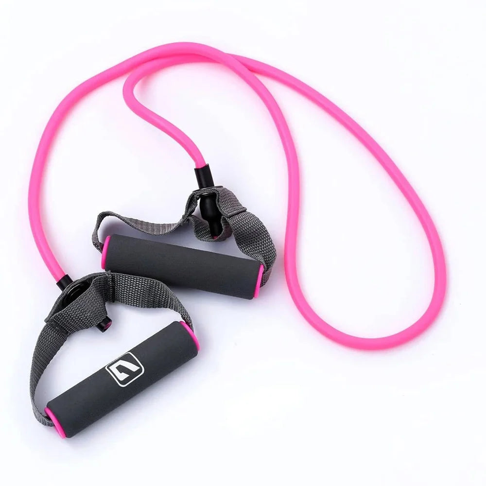 Liveup Resistance Tube Band Pink Light LS3201 | Liveup Toning Tube | Toning Tube