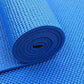 Liveup Exercise Yoga Mat PVC 6mm-Sky Blue LS3231C | Livepro Multipurpose Stretch Matt | Stretch Matt