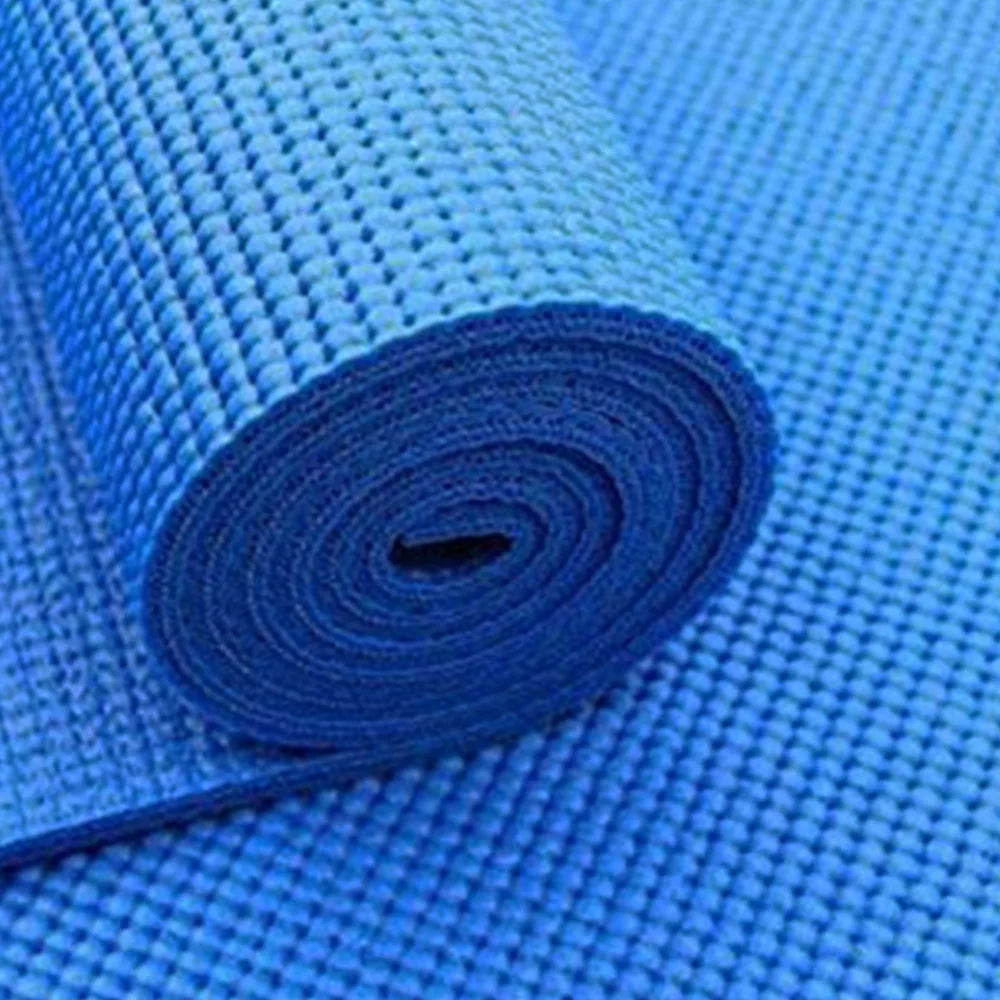 Liveup Exercise Yoga Mat PVC 6mm-Sky Blue LS3231C | Livepro Multipurpose Stretch Matt | Stretch Matt