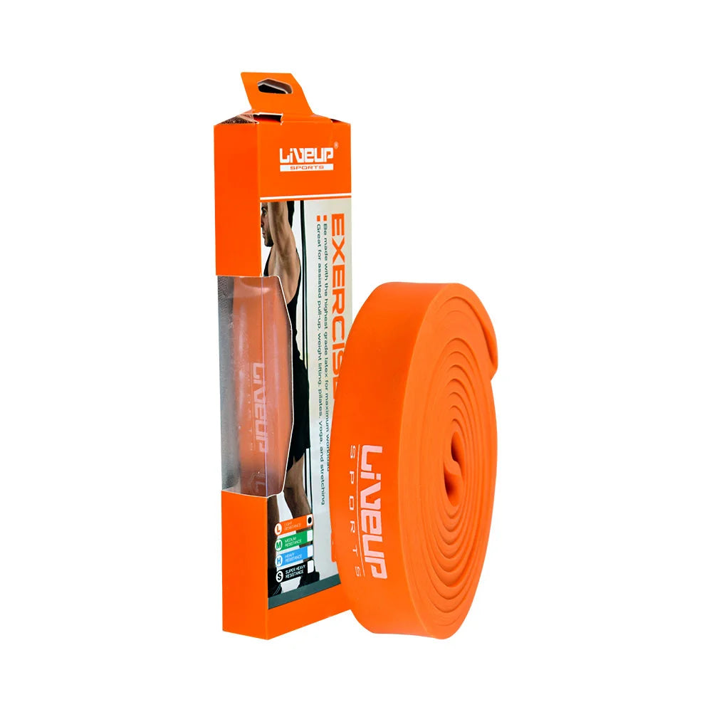 Liveup Resistance Loop Band Latex Orange 21mm LS3650 | Liveup Loop Resistance Band | Loop Resistance Band