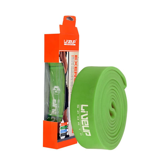 Liveup Resistance Loop Band Latex Heavey Green 32mm 35–85lbs LS3650 | Livepro Loop Resistance Band | Loop Resistance Band