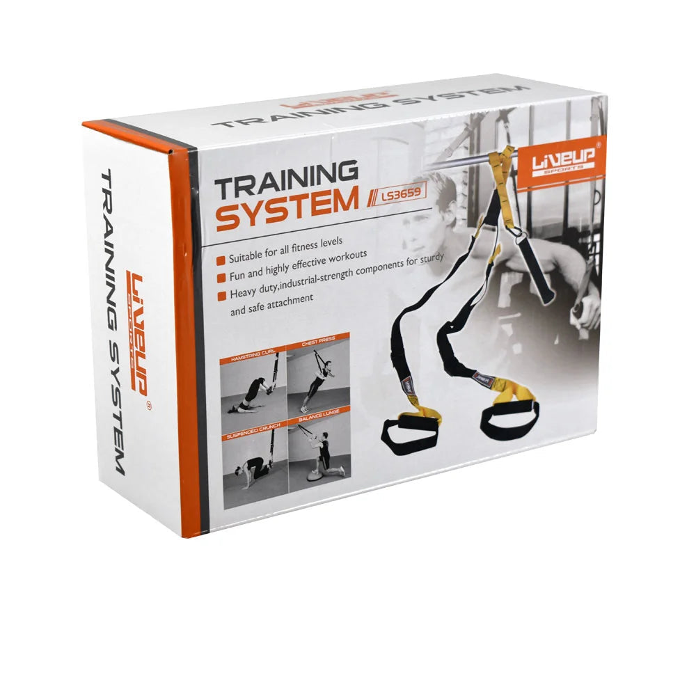 Liveup TRX Suspension Training Set LS3659A | Liveup Suspension Trainer | Suspension Trainer