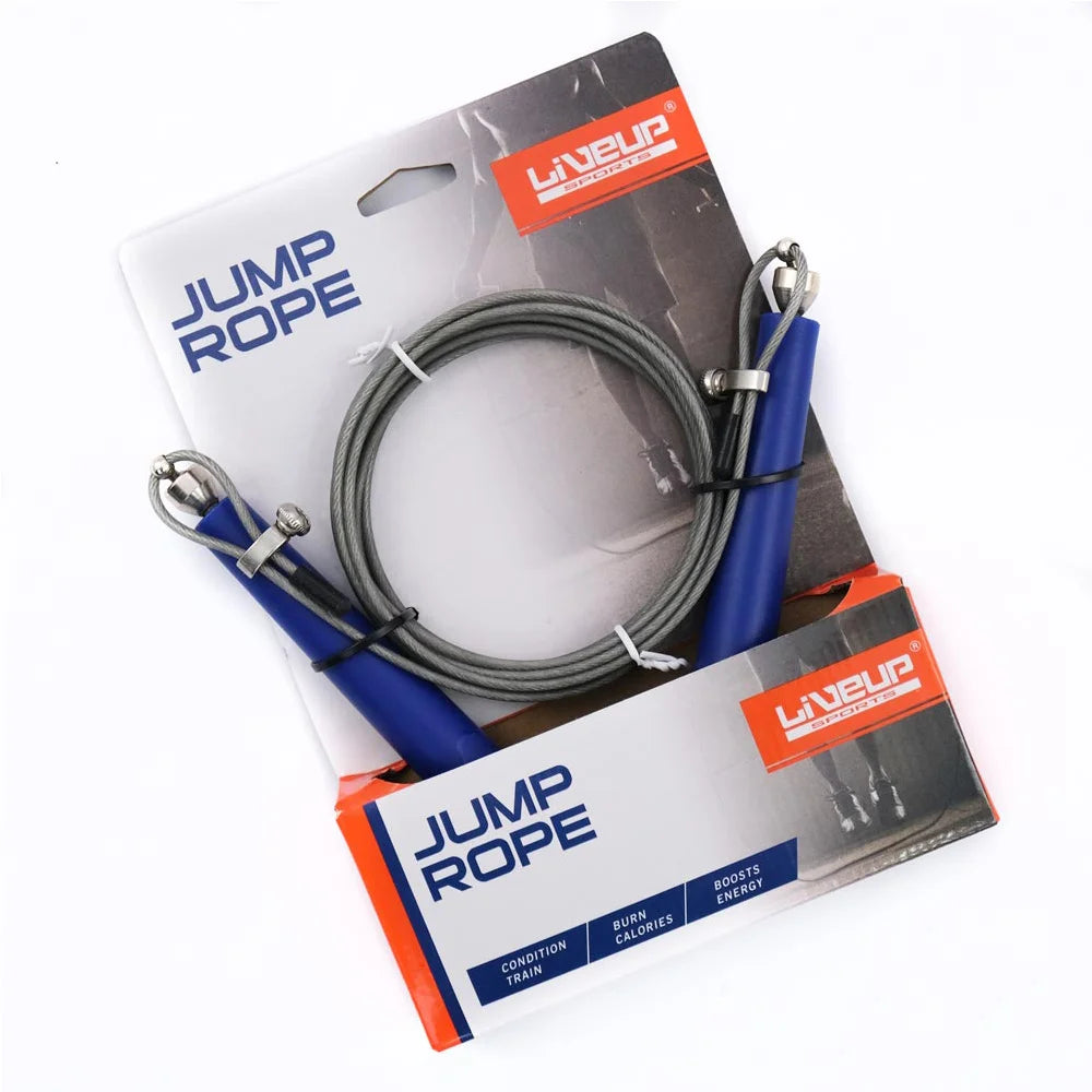 Liveup Skipping Jump Rope- Blue LS3114 | Liveup Skipping Jump Rope | Skipping Jump Rope