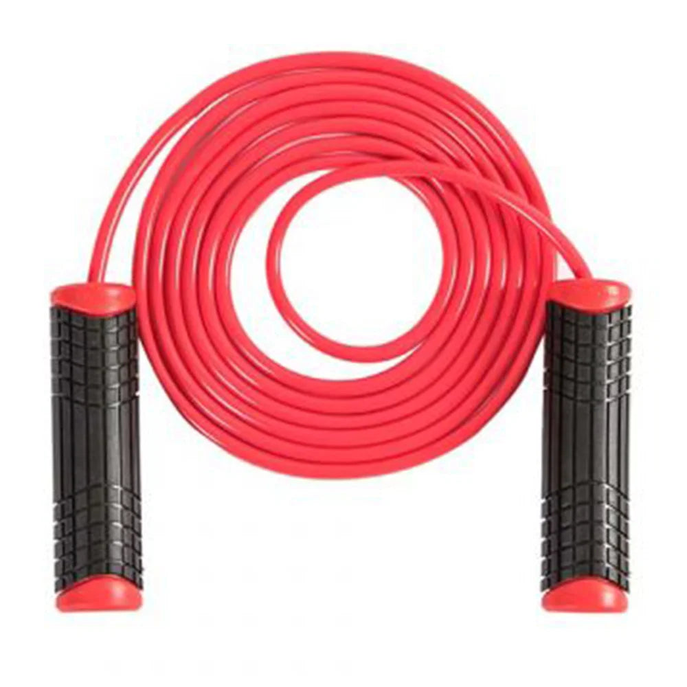 Jump Rope Green Handle Red Rope Livepro Skipping Jump Rope PVC Wire + Handle Red - LP8286 | Livepro Ju ...