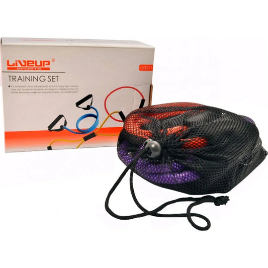 Liveup Resistance Tube Set 03pcs Training Toning Tubes LS3211 | Liveup Toning Tube | Toning Tube