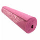 Liveup Yoga Exercise Mat PVC 6MM- Pink LS3231C | Liveup Multipurpose Stretch Matt | Stretch Matt