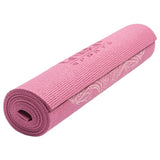 Liveup Yoga Exercise Mat PVC 6MM- Pink LS3231C | Liveup Multipurpose Stretch Matt | Stretch Matt