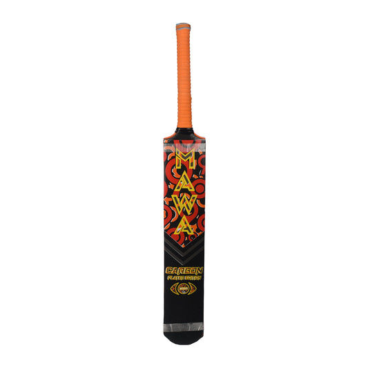 MAWA Tennis Ball Bat - Carbon White | Mawa Cricket Tapeball Bat | Cricket