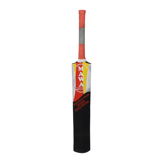 MAWA Tennis Ball Bat - Revolution Black | Mawa Cricket Tapeball Bat | Cricket