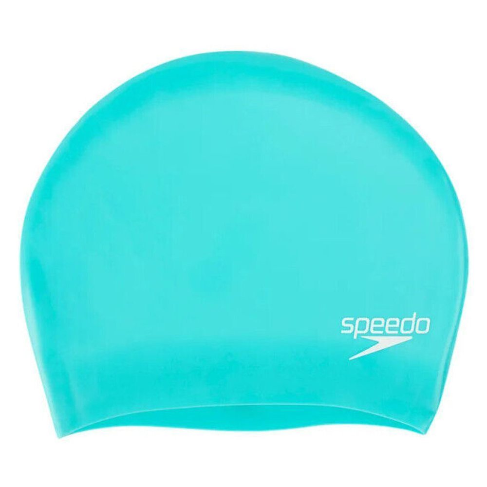 Speedo Swimming Cap - Silicon Long Hair Cap For Adults - Mint Model 806168B961 | Speedo Adult Cap | Swimming Cap