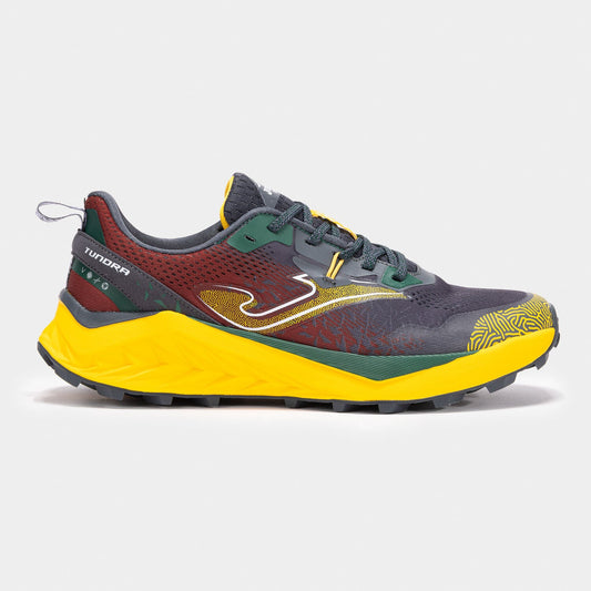 JOMA Mens Trail Running Shoes - Tundra 2511 Black/Maroon | Joma Men Shoes | Running Shoes