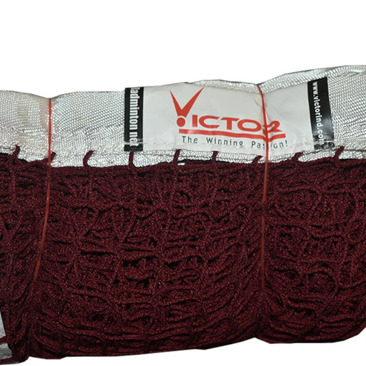 Victor Badminton Net Polyester - Red | Victor Badminton Net | Badminton Net