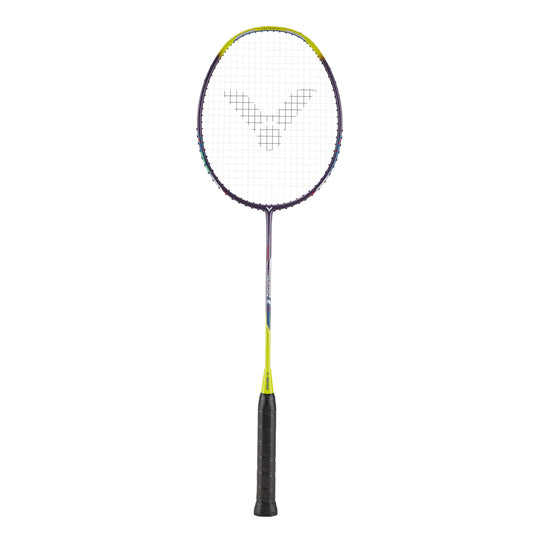 VICTOR Badminton Racket - Thruster K 11 Neon/Yellow - Strung | Victor Badminton Racket | Badminton