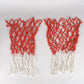 VICTOR Basketball Net - 2440 RED/WHT | Victor Badminton Net | Badminton Net