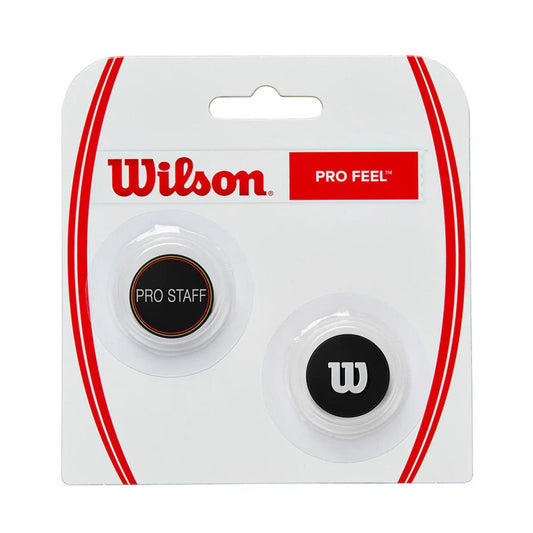Wilson Tennis Dampener - Pro Feel - 2 Pcs Set Black | Wilson Tennis Dampener | Tennis Dampener