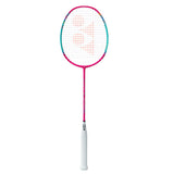 YONEX Badminton Racket - Nanoflare 002 feel 4U5 Pink/Cyan Strung | Yonex Badminton Racket | Badminton Racket
