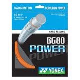 Yonex Badminton String - BG80 Power - For Powerful Smash - Orange | Yonex Badminton String | Badminton String