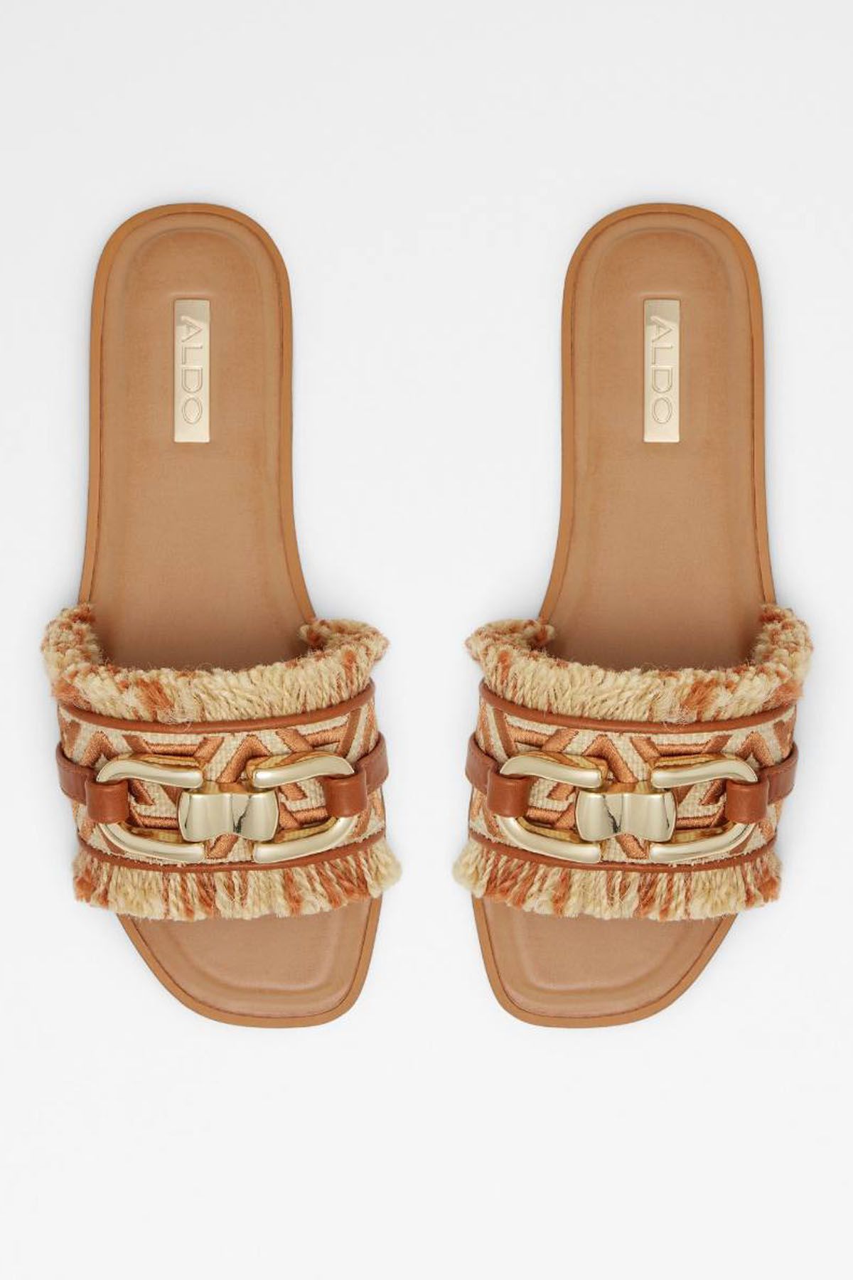ALDO Fringie | Flats Medium Brown | Women
