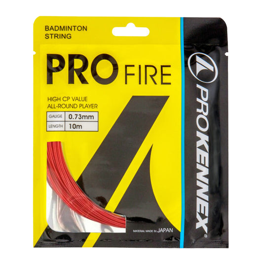 PROKENNEX Badminton String - Pro Fire 10m Red | Prokennex Squash String | Squash String