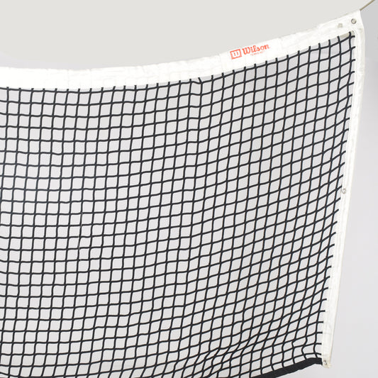 WILSON Lawn Tennis Net - Premium Quality 40 Feet Black/White | Wilson Lawn Tennis Net | Lawn Tennis Net