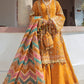 HENNA | MNR Zarlish Festive Unstitched Collection 2021 | Unstitched Embroidered Organza Suit