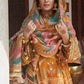HENNA | MNR Zarlish Festive Unstitched Collection 2021 | Unstitched Embroidered Organza Suit