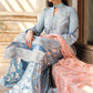 AJLE-02 | Asim Jofa Chiffon Collection 2021 Limited Edition | Unstitched Embroidered Chiffon Suits