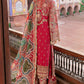NASEEBO LAL | MNR Zarlish Festive Unstitched Collection 2022 | Unstitched Embroidered Organza Suit