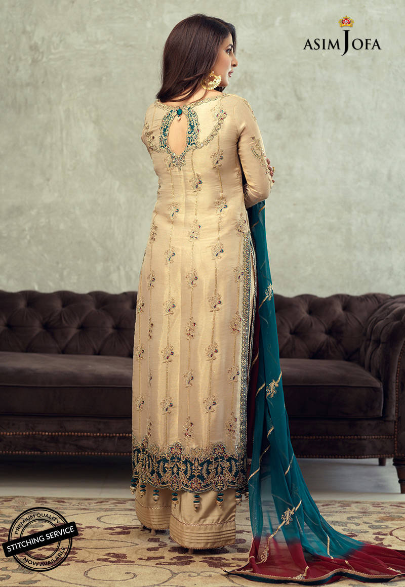 AJLE-22 |  Asim Jofa Chiffon Collection 2021 Limited Edition Vol 2 | Unstitched Embroidered Chiffon Suits