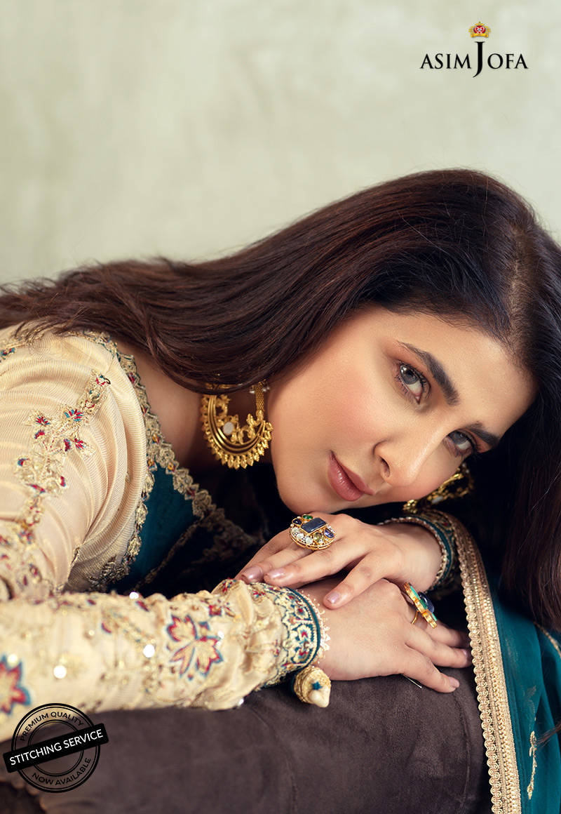 AJLE-22 |  Asim Jofa Chiffon Collection 2021 Limited Edition Vol 2 | Unstitched Embroidered Chiffon Suits