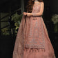 AJN-12 | Asim Jofa Ishq-e-Naubahar Collection 2021 | Unstitched Embroidered Organza Suits