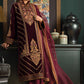 AJMR-04 | Asim Jofa Makhmal Royal Valvet Collection 2021 | Unstitched Valvet Suits