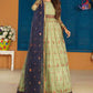 AJFC-56 | Asim Jofa Basant Collection 2022 | Unstitched Embroidered Organza Suit