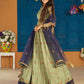 AJFC-56 | Asim Jofa Basant Collection 2022 | Unstitched Embroidered Organza Suit