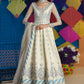 AJFC-63 | Asim Jofa Basant Collection 2022 | Unstitched Embroidered Organza Suit