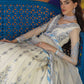 AJFC-63 | Asim Jofa Basant Collection 2022 | Unstitched Embroidered Organza Suit