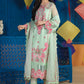 AJFC-66 | Asim Jofa Basant Collection 2022 | Unstitched Embroidered Organza Suit