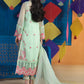 AJFC-66 | Asim Jofa Basant Collection 2022 | Unstitched Embroidered Organza Suit