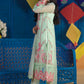 AJFC-66 | Asim Jofa Basant Collection 2022 | Unstitched Embroidered Organza Suit