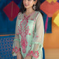 AJFC-66 | Asim Jofa Basant Collection 2022 | Unstitched Embroidered Organza Suit