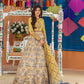 AJFC-68 | Asim Jofa Basant Collection 2022 | Unstitched Embroidered Organza Suit
