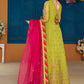 AJFC-69 | Asim Jofa Basant Collection 2022 | Unstitched Embroidered Organza Suit