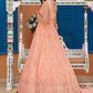 AJFC-72 | Asim Jofa Basant Collection 2022 | Unstitched Embroidered Organza Suit