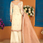 AJFC-74 | Asim Jofa Basant Collection 2022 | Unstitched Embroidered Organza Suit